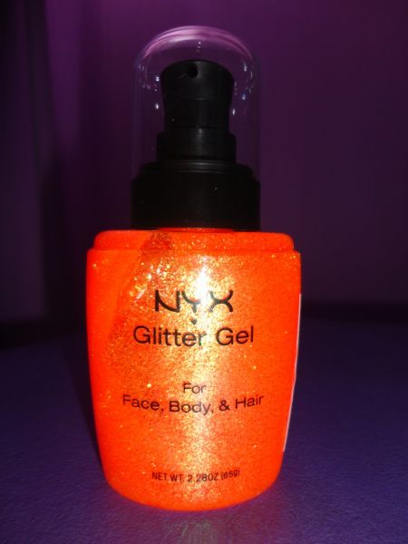 NYX Body Glitter Gel - Orange